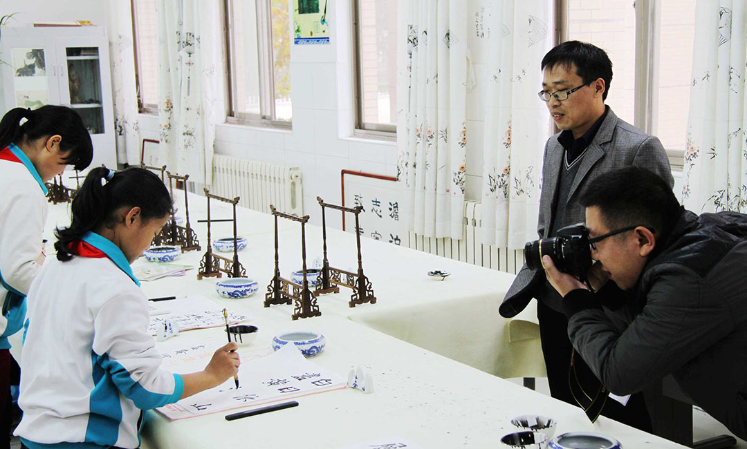 渭南常州书法教育微网站开发案例